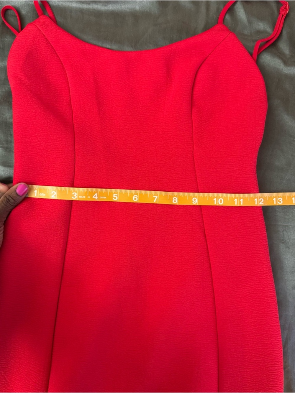 Lulus stay out late red backless bodycon mini dress NWT size XS - Picture 10 of 12